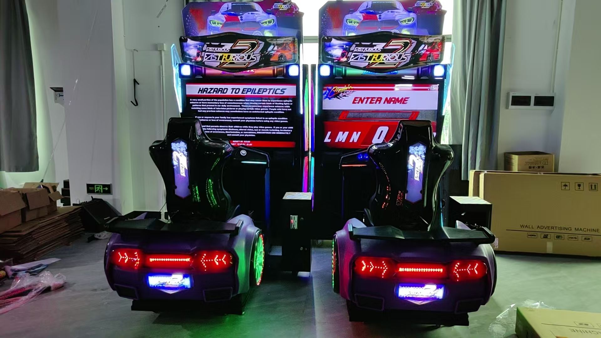 1 Spieler Fahrsimulator Bild